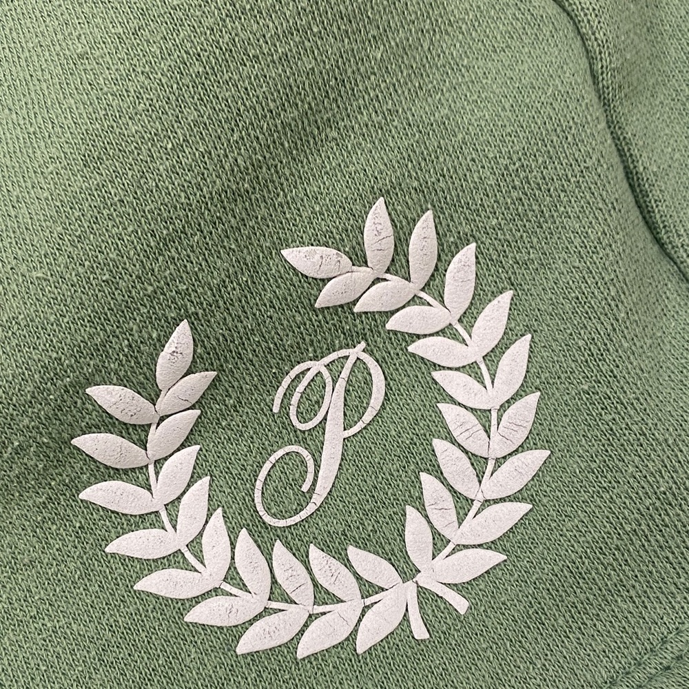 PINK Victoria's Secret Sage Green Athletic Shorts - Picture 2 of 4